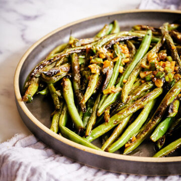Umami Green Beans - Proportional Plate