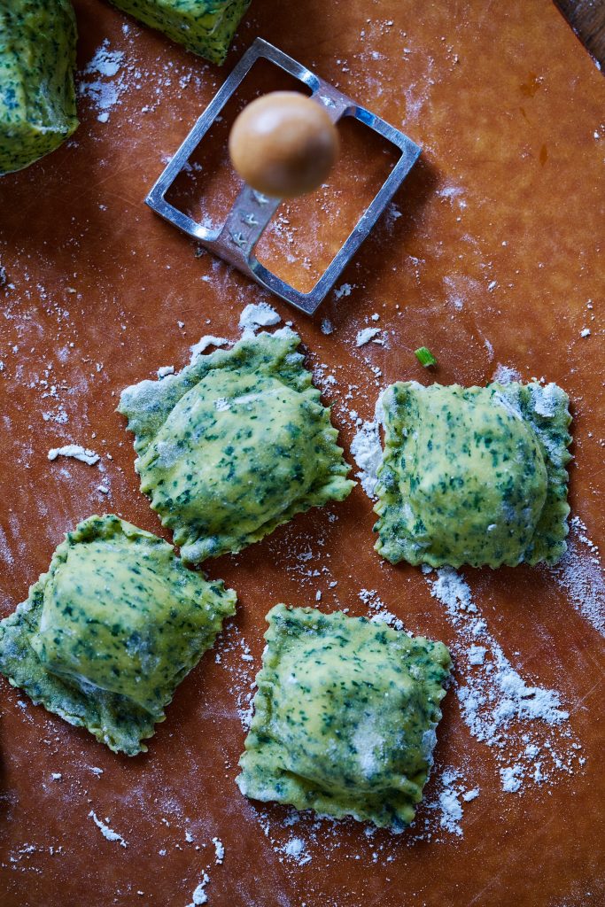 Broccoli Rabe Ravioli | Proportional Plate