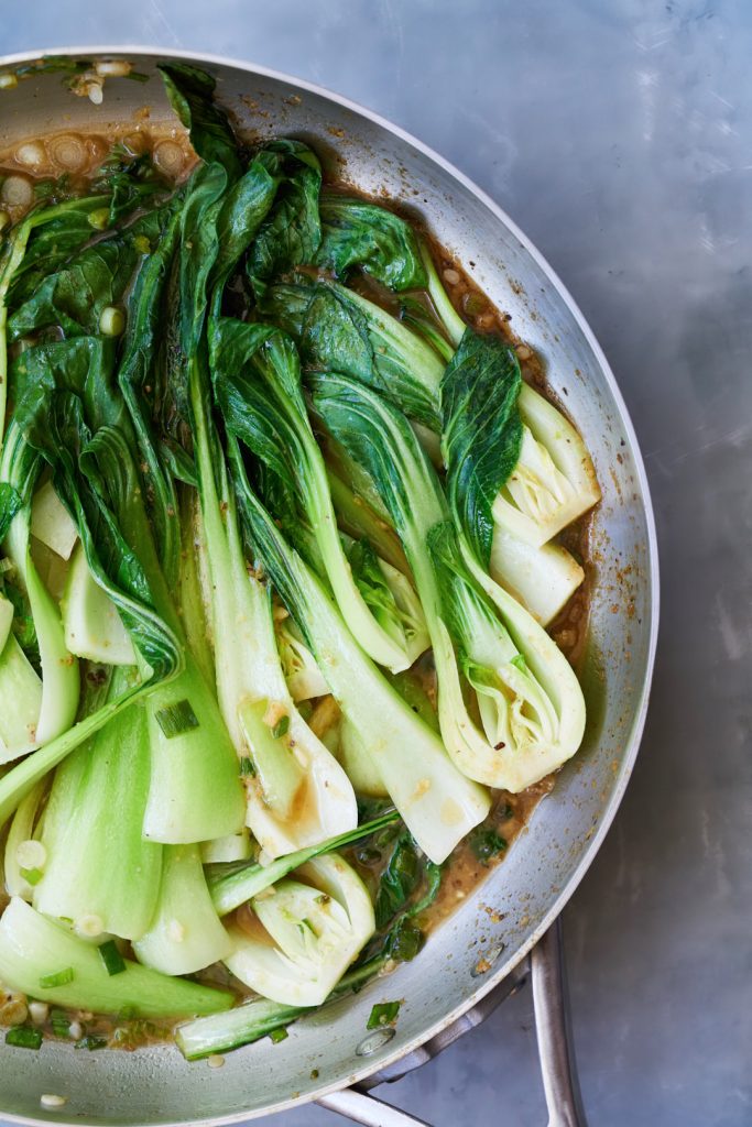 Bok Choy Noodle Stir Fry & Holy Basil | Proportional Plate