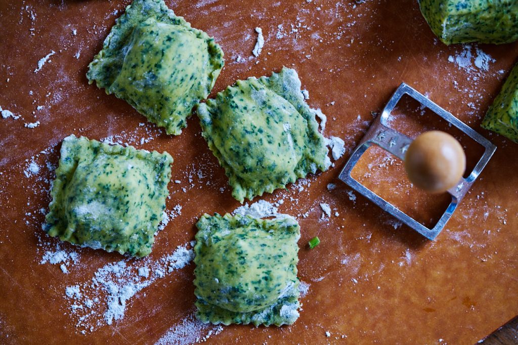 Broccoli Rabe Ravioli | Proportional Plate