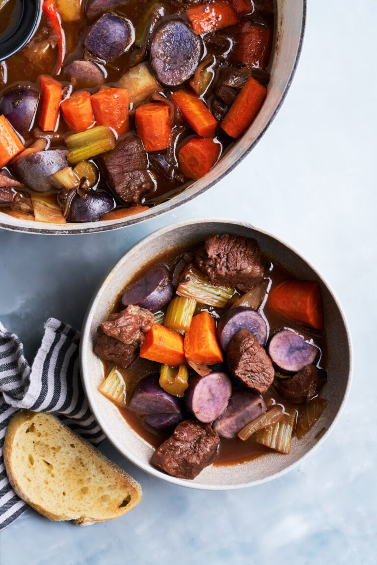 Red Wine & Honey Braised Beef Stew