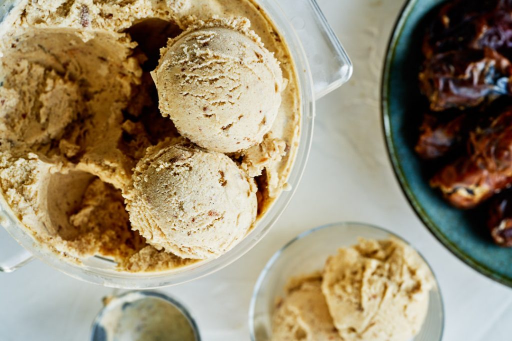 Vanilla Date Ice Cream (No Sugar Added) | Proportional Plate
