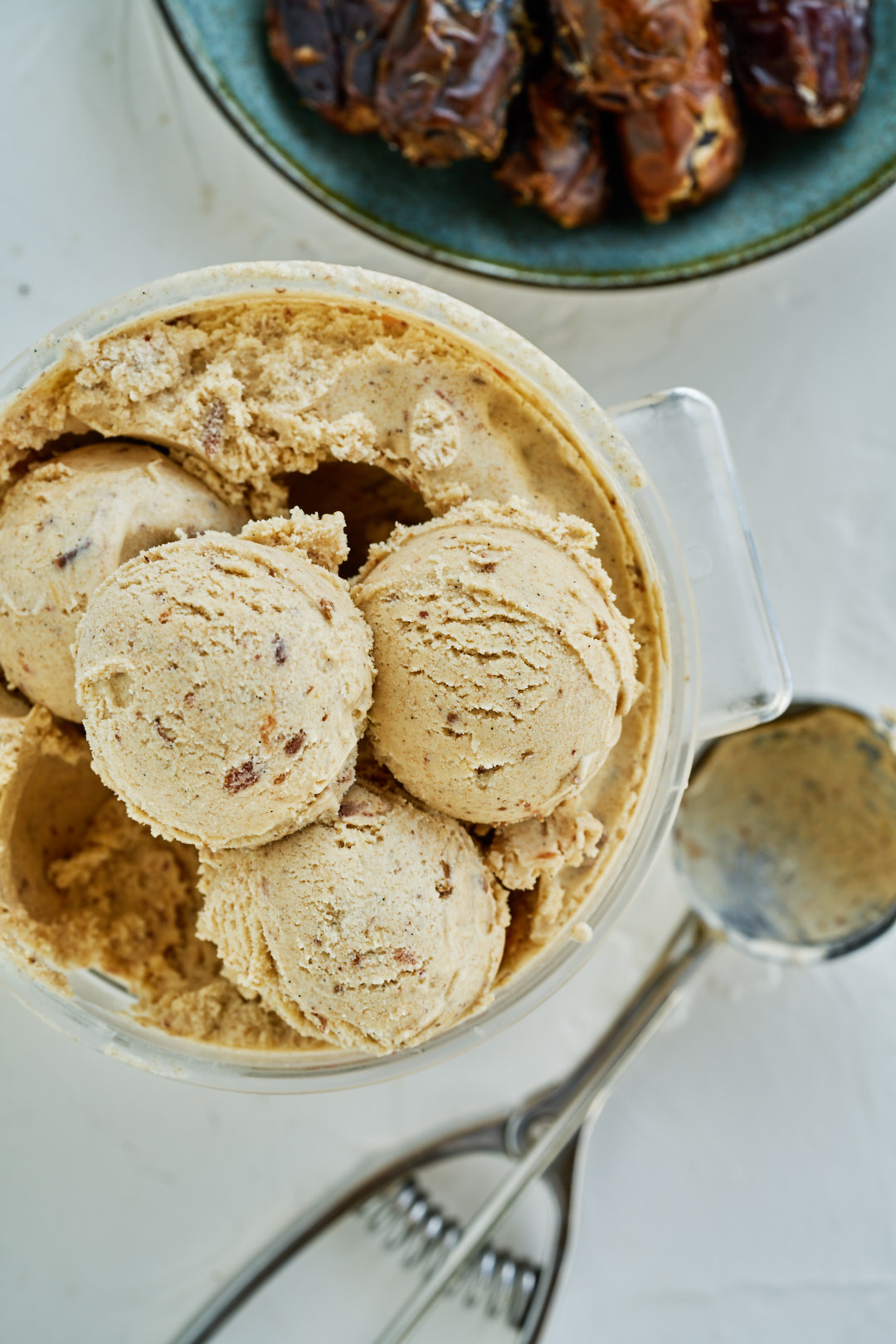 Vanilla Date Ice Cream (No Sugar Added) | Proportional Plate