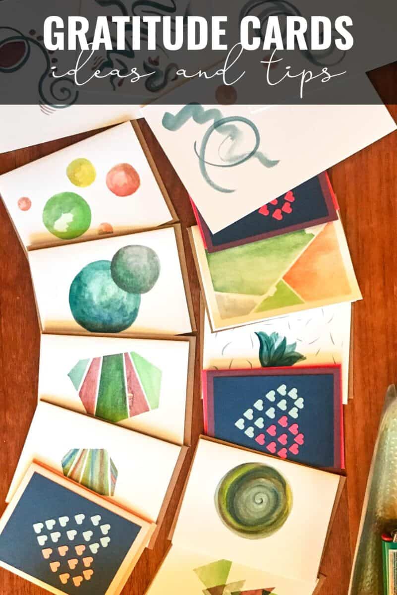 Cards fanned on a table.