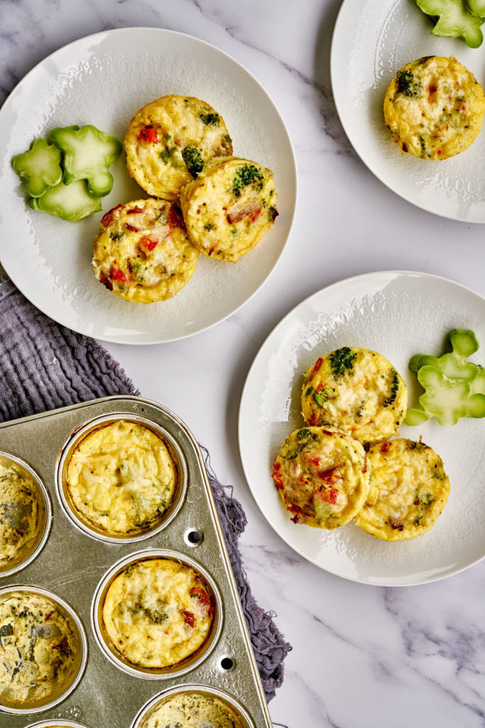 muffin tin egg cups