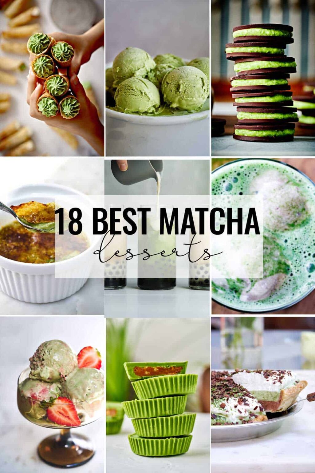 18 Best Matcha Dessert Recipes Proportional Plate