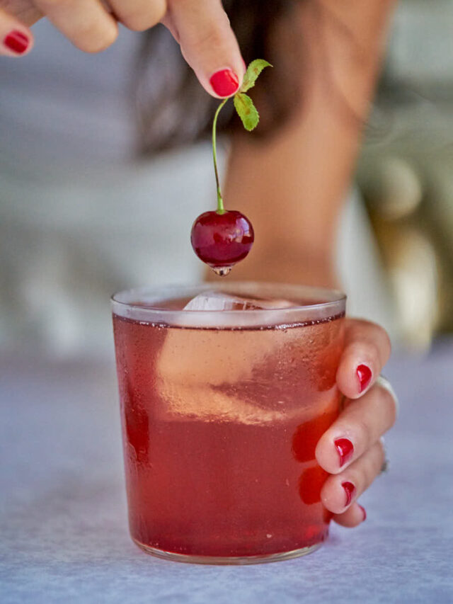 Sour Cherry Shrub