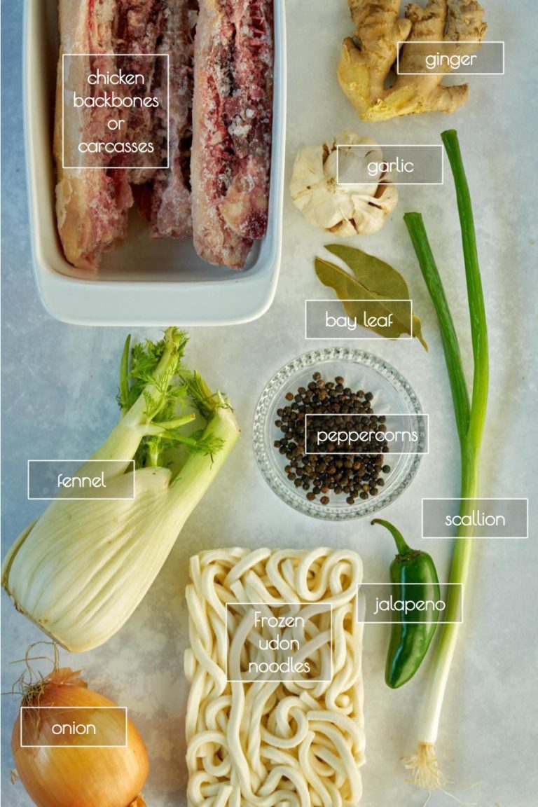 Udon Soup Broth Ingredients for Easy Recipe