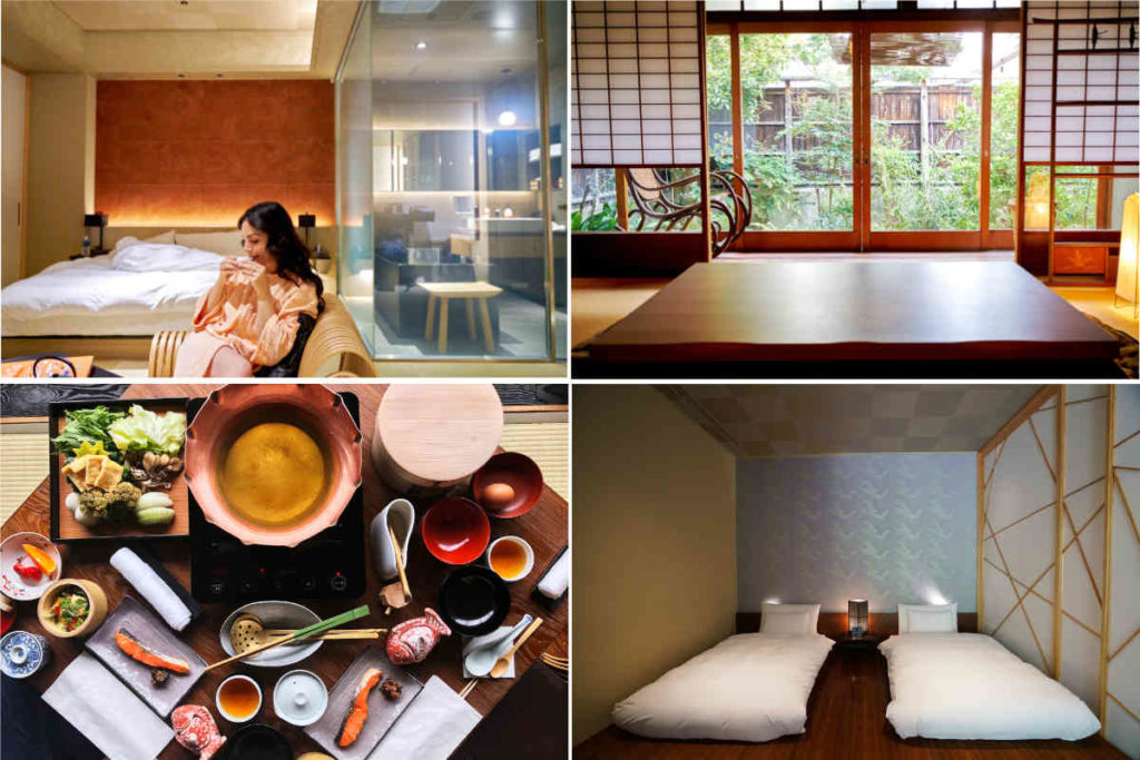 Hotels and ryokans in Japan.