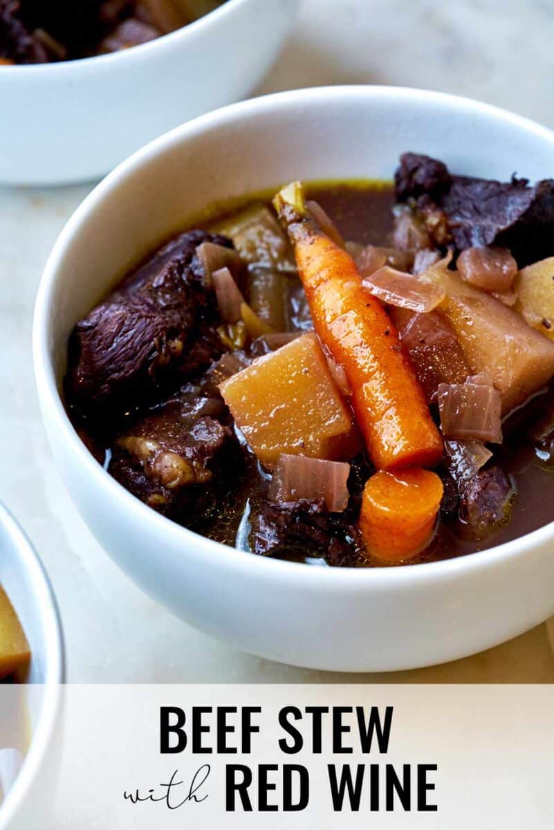 Bowl of beef stew.