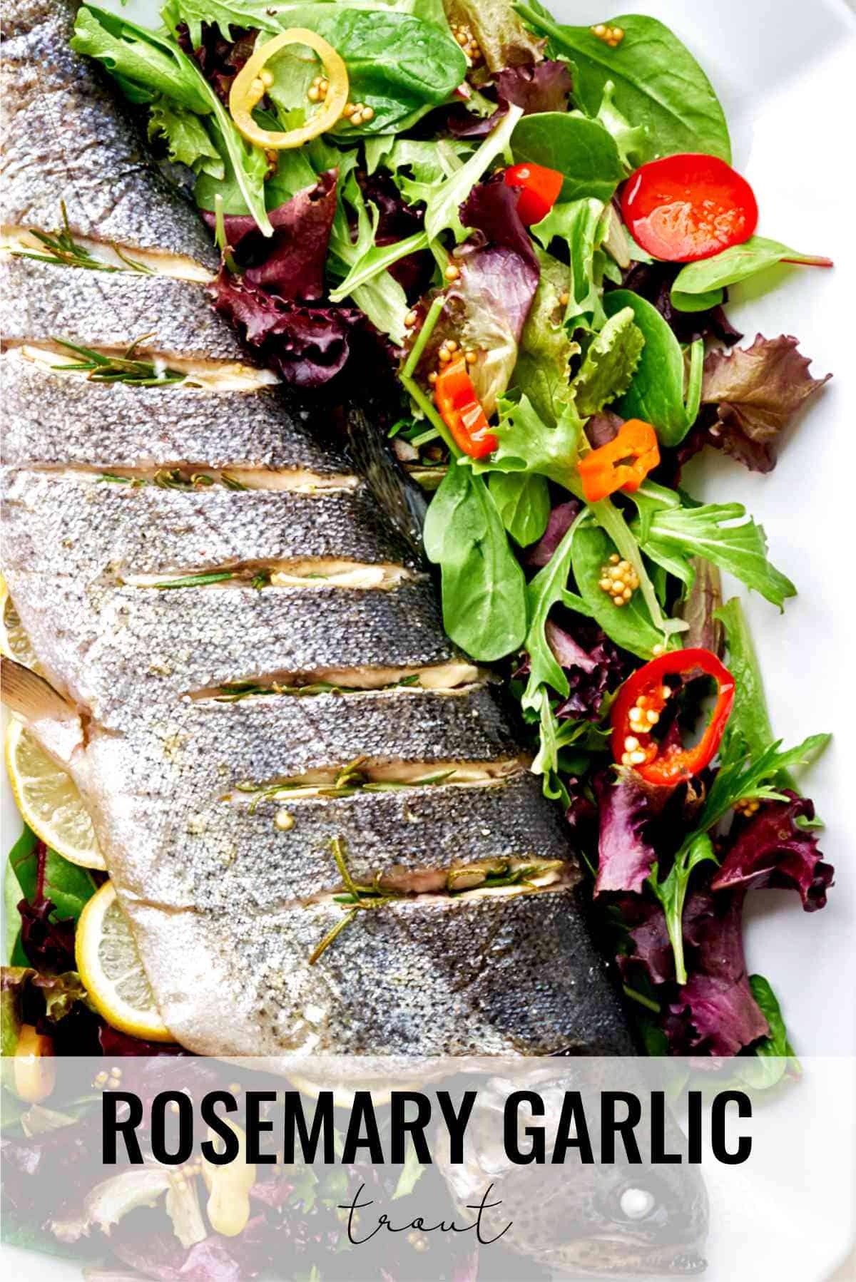 Rosemary Garlic Trout Proportional Plate