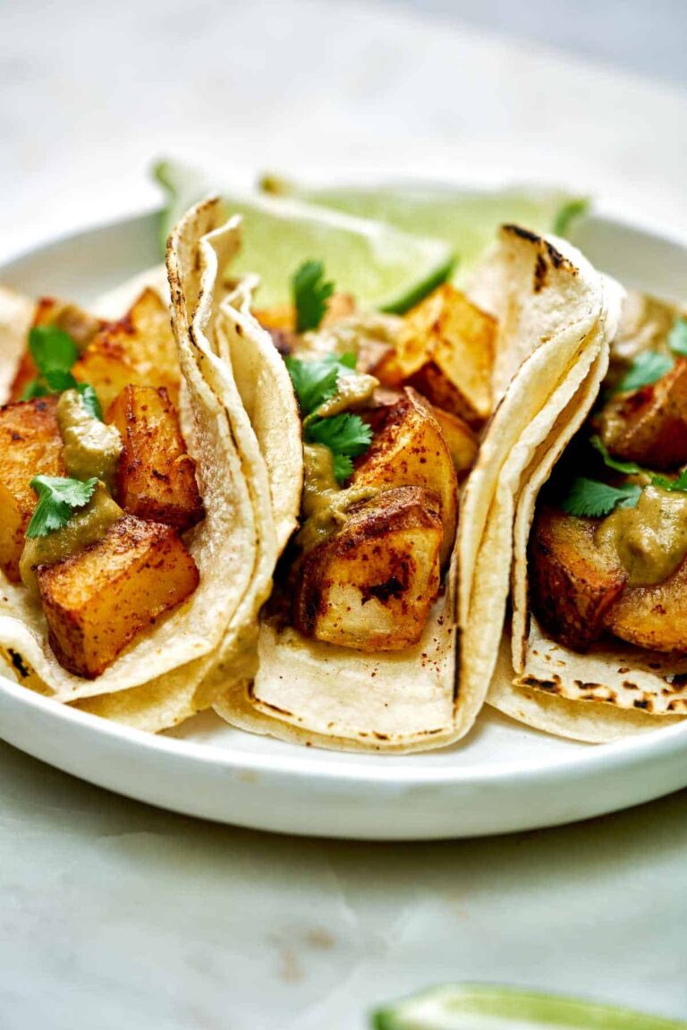 Potato Tacos with a Kick!