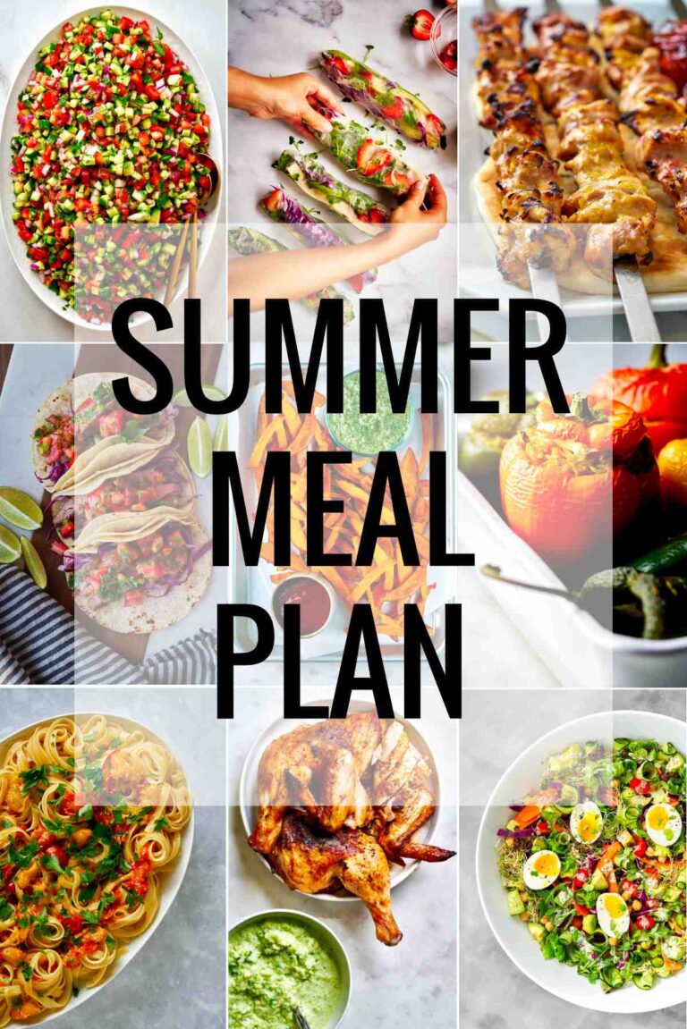7 Nights of Seasonal Summer Meals