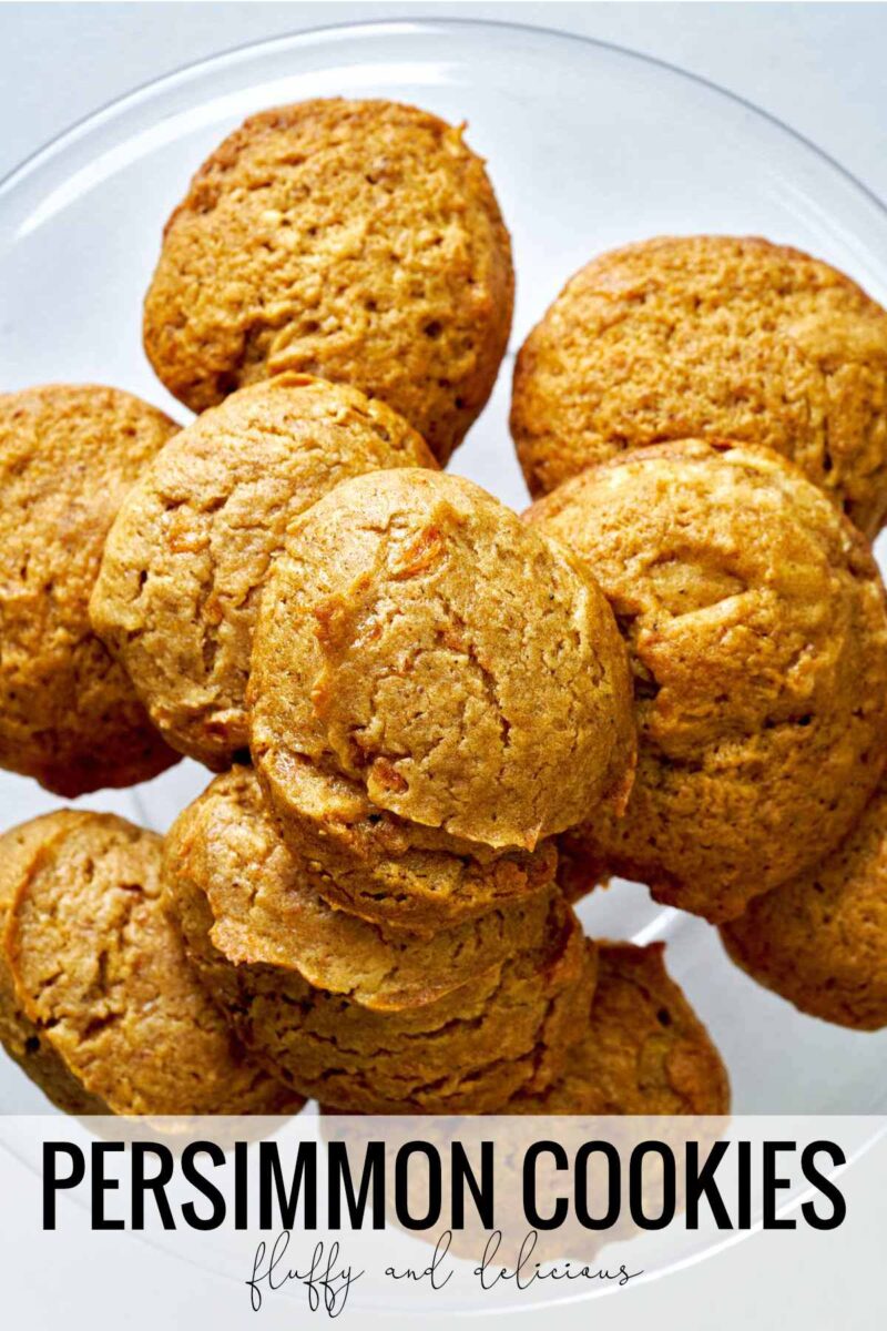 Top view of a pyramid of cookies with title text.