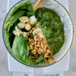 15-Minute Garlic Basil Pesto