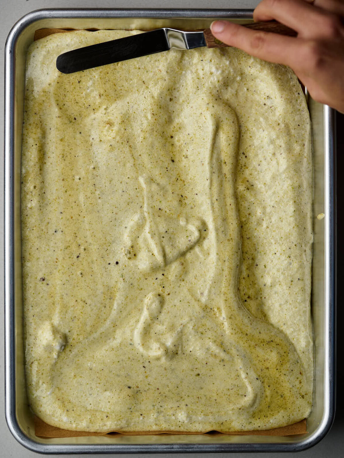 Cardamom Pistachio Rollet - Proportional Plate